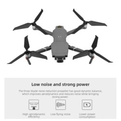 DJI Mavic 2 Pro - 8743F - hélices de três pás - baixo ruído