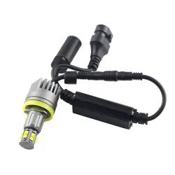 120W - H8 - LED Angle-Eyes - Luzes - BMW - E92 M3 E82 E87 E91 E60 E61 E63 E70 E71 E89