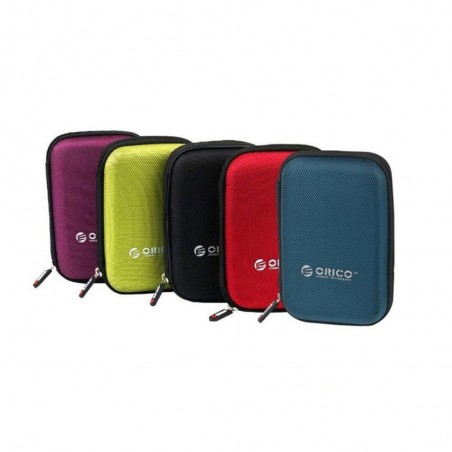 Saco de armazenamento protetor HDD de 2,5 polegadas - com zíper