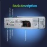 Car radio - remote control - removable panel - Bluetooth - 1DIN - 2.5 inch - 12V - FM - USB - AUX-IN - MP3Din 1