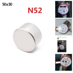 N35 - N40 - N52 - ímã de neodímio - disco redondo forte - 30 * 20mm - 40 * 20mm - 50 * 30mm