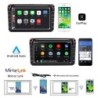 Auto-rádio - X8 - Carplay - 2 Din - Android - Bluetooth - CAN BUS - Mirror Link - USB - TF