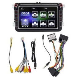 Auto-rádio - X8 - Carplay - 2 Din - Android - Bluetooth - CAN BUS - Mirror Link - USB - TF