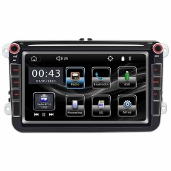 Auto-rádio - X8 - Carplay - 2 Din - Android - Bluetooth - CAN BUS - Mirror Link - USB - TF