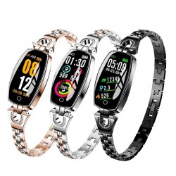 H8 Smart Watch - Bluetooth - frequência cardíaca - à prova d'água - rastreador de fitness - pulseira inteligente
