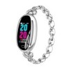 H8 Smart Watch - pulseira oca com diamantes - monitor de frequência cardíaca - rastreador de fitness - à prova d'água - Android