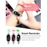 H8 Smart Watch - pulseira oca com diamantes - monitor de frequência cardíaca - rastreador de fitness - à prova d'água - Android