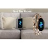 H8 Smart Watch - pulseira oca com diamantes - monitor de frequência cardíaca - rastreador de fitness - à prova d'água - Android