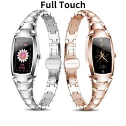 H8 Pro Smart Watch - toque completo - frequência cardíaca - pressão arterial - rastreador de fitness - à prova d'água