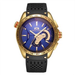 Relógio esportivo automático - mecânico - Quartzo - pulseira de borracha