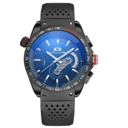 Relógio esportivo automático - mecânico - Quartzo - pulseira de borracha