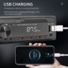 Auto-rádio digital - 1 DIN - assistente de voz - Bluetooth - AUX - FM