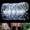 Corda de LED alimentada por energia solar - guirlanda - luzes externas - à prova d'água - 7m - 12m