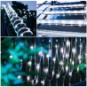 Corda de LED alimentada por energia solar - guirlanda - luzes externas - à prova d'água - 7m - 12m