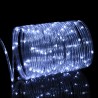 Corda de LED alimentada por energia solar - guirlanda - luzes externas - à prova d'água - 7m - 12m