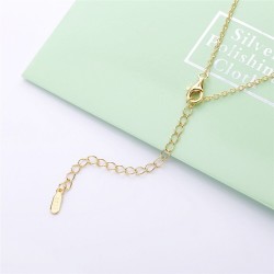 Necklace with three pendants - smiley face - cross - star - 925 sterling silverNecklaces