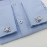 Luxurious cufflinks - silver crystal scorpionsCufflinks