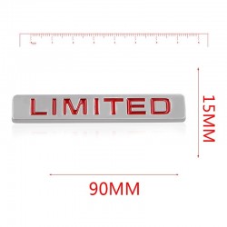 LIMITED - metal emblem - badge - car stickerStickers