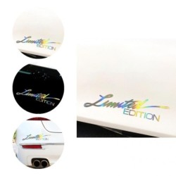 LIMITED EDITION - corte a laser colorido - adesivo de carro