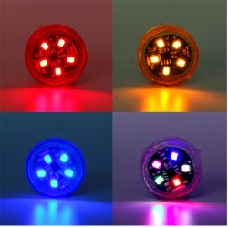 Luz interna da porta do carro - lâmpada de aviso / anticolisão - LED - 2 peças