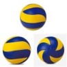 Bola de vôlei de praia - azul-amarelo