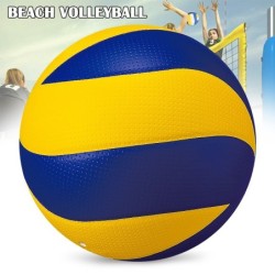 Bola de vôlei de praia - azul-amarelo