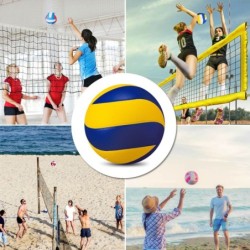Bola de vôlei de praia - azul-amarelo