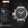 PAGANI DESIGN - relógio esportivo para homem - Quartz - impermeável - pulseira de couro