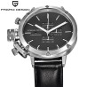 PAGANI DESIGN - relógio esportivo para homem - Quartz - impermeável - pulseira de couro