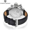 PAGANI DESIGN - relógio esportivo para homem - Quartz - impermeável - pulseira de couro
