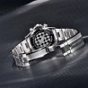 PAGANI DESIGN - relógio Quartz masculino - cronógrafo - luneta de cerâmica - à prova d'água - aço inoxidável