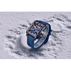 PAGANI DESIGN - relógio esportivo para homem - Quartzo - à prova d'água - aço inoxidável - série de corridas de esqueleto