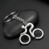 Road bicycle - metal keychainKeyrings