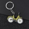 Bicicleta amarela - chaveiro de metal