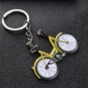 Bicicleta amarela - chaveiro de metal