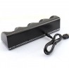 Carregador de controle Wii com 4 baterias 2800 mAh - dock