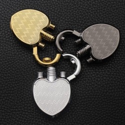 Jet butane lighter - red flame - windproof - 1300 C - heart shapeLighters