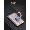 Suporte universal para telefone 2 em 1 - com isqueiro - anel ajustável - carregamento USB