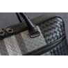 Elegant shoulder bag - business briefcase - genuine woven leather - large capacityBags