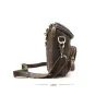 Multifunctional leather bag - shoulder strap - waist buckleBags
