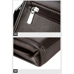 Bolsa de ombro vintage - pasta de couro