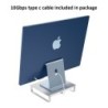 MC35 - docking station - USB-C HUB - suporte para monitor iMac - com compartimento de HDD duplo