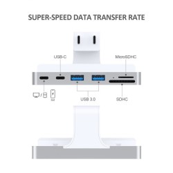 USB-C HUB - docking station - with 4K 60Hz HDMI USB 3.0 card reader - for iMacHubs