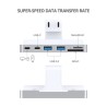 USB-C HUB - docking station - with 4K 60Hz HDMI USB 3.0 card reader - for iMacHubs
