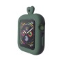 Capa de silicone para Apple Watch - com colar - 38mm - 40mm - 42mm - 44mm