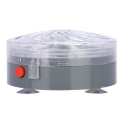 Lâmpada exterminadora de mosquitos - com ventosas - movida a energia solar - interna / externa