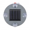 Lâmpada exterminadora de mosquitos - com ventosas - movida a energia solar - interna / externa