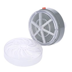 Lâmpada exterminadora de mosquitos - com ventosas - movida a energia solar - interna / externa