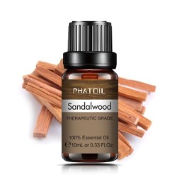 Óleo essencial natural puro - óleo de aroma - sândalo - incenso - clary sage - lavanda - eucalipto - jasmim - 10ml - 100ml