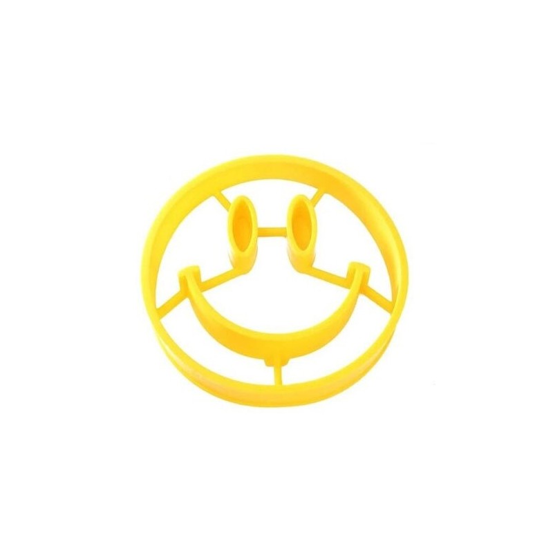 Modelador de ovo de silicone - panqueca - rosto sorridente